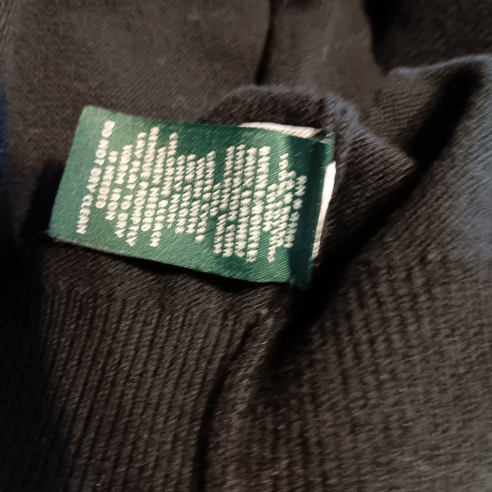 Lauren Ralph Lauren medium black top with accent on neck long sleeve top - Picture 10 of 10